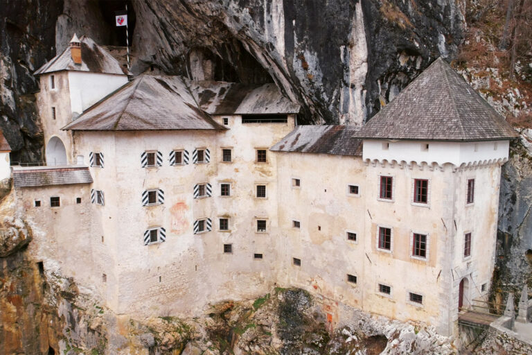 Predjama Castle in Slovenia